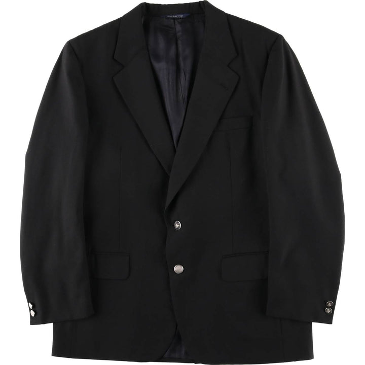 Burberry's wool tailored jacket, made in the USA, men's size M. wool black type Vintage Second Hand