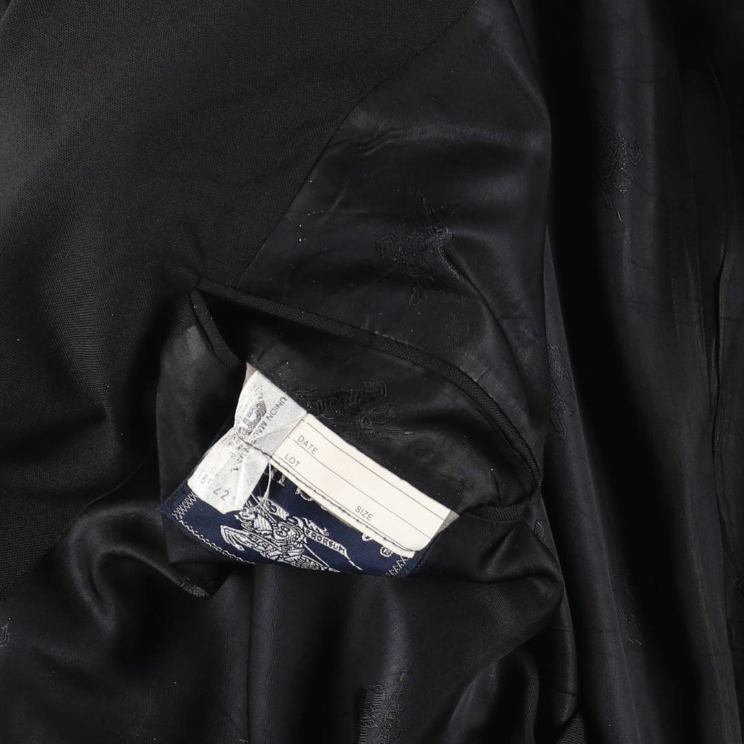 Burberry's wool tailored jacket, made in the USA, men's size M. wool black type Vintage Second Hand