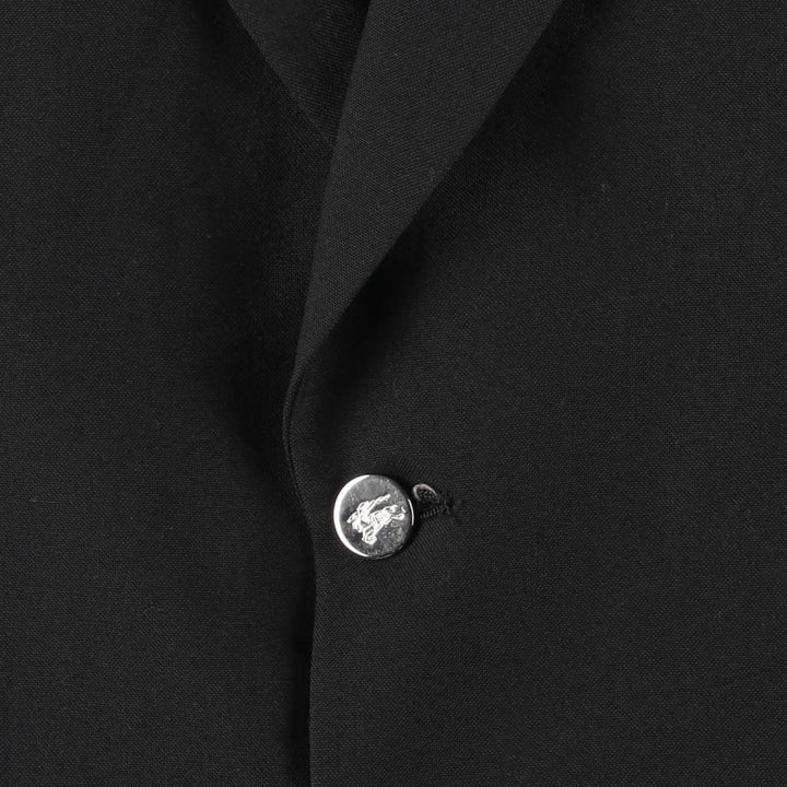 Burberry's wool tailored jacket, made in the USA, men's size M. wool black type Vintage Second Hand