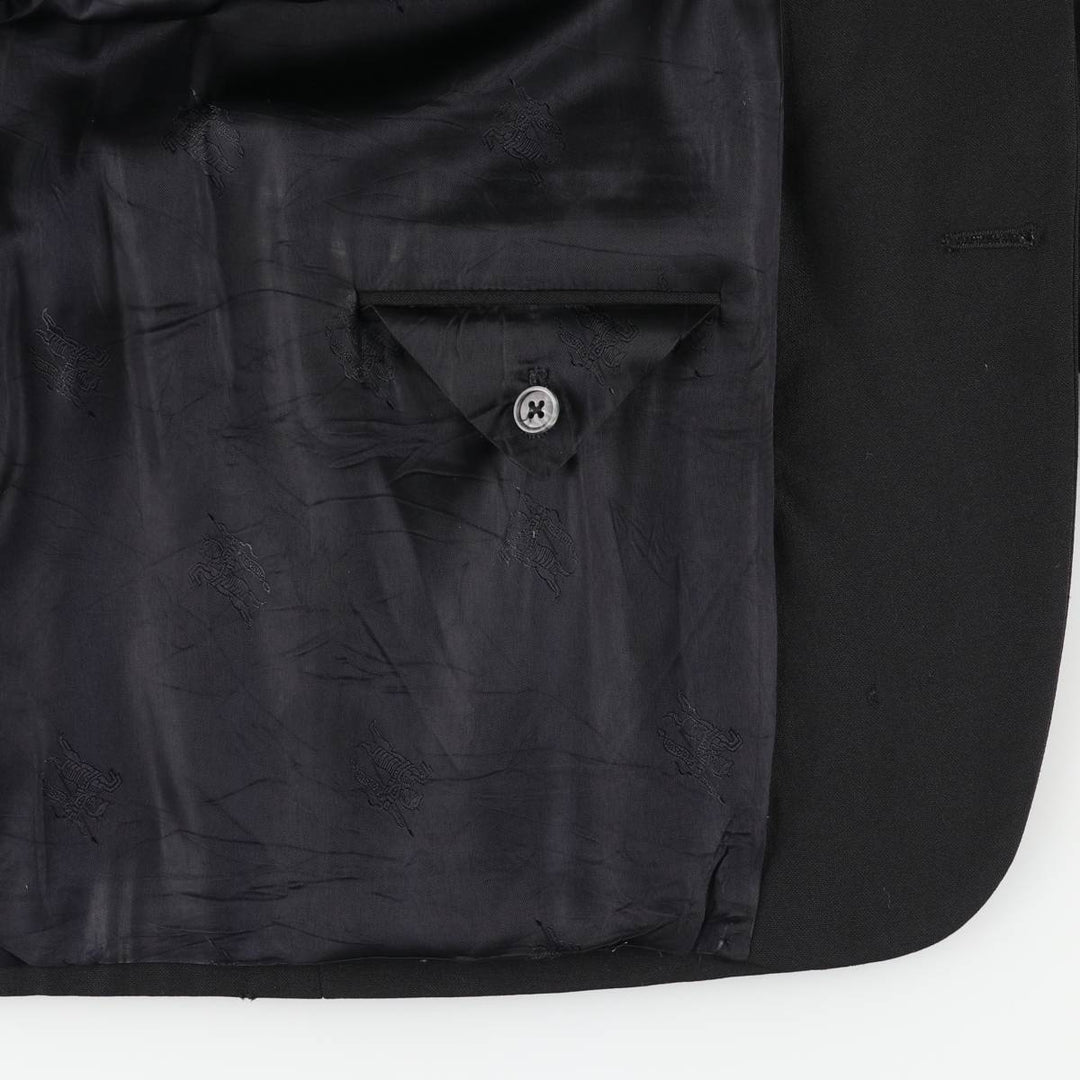 Burberry's wool tailored jacket, made in the USA, men's size M. wool black type Vintage Second Hand