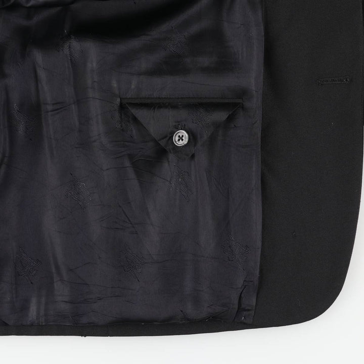 Burberry's wool tailored jacket, made in the USA, men's size M. wool black type Vintage Second Hand