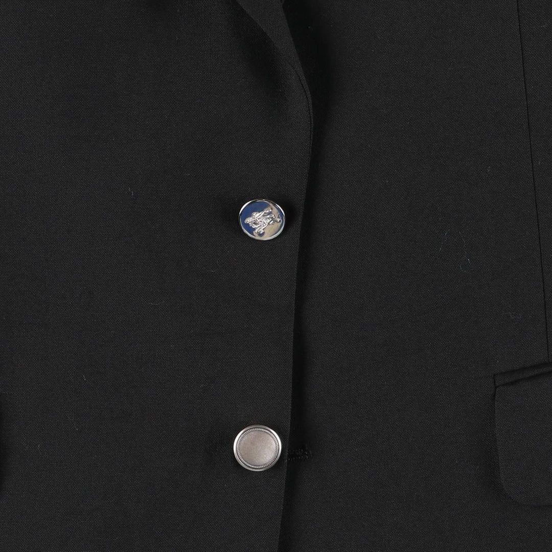 Burberry's wool tailored jacket, made in the USA, men's size M. wool black type Vintage Second Hand