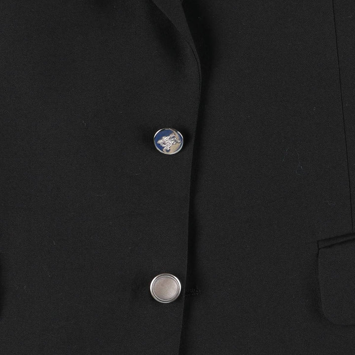 Burberry's wool tailored jacket, made in the USA, men's size M. wool black type Vintage Second Hand