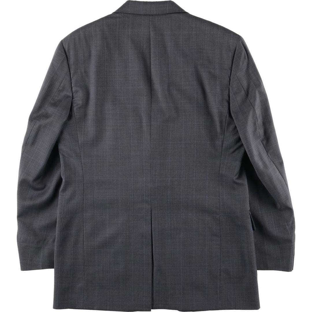 Burberry's BURBERRY LONDON Check Pattern Tailored Jacket, Men's Size M (approx.) unclear gray type Vintage Second Hand
