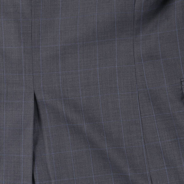 Burberry's BURBERRY LONDON Check Pattern Tailored Jacket, Men's Size M (approx.) unclear gray type Vintage Second Hand