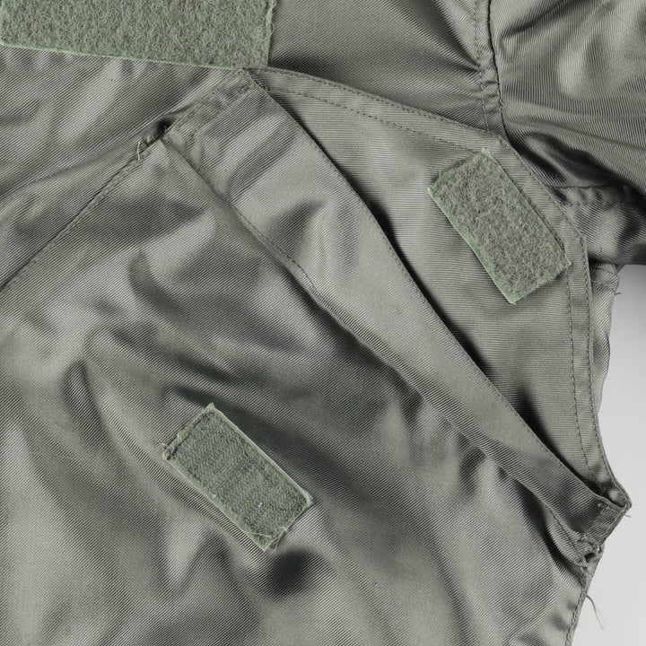 1980'S US Military Flight Jacket, Made in USA, Small, Men's Size S unclear Khaki type Vintage Second Hand