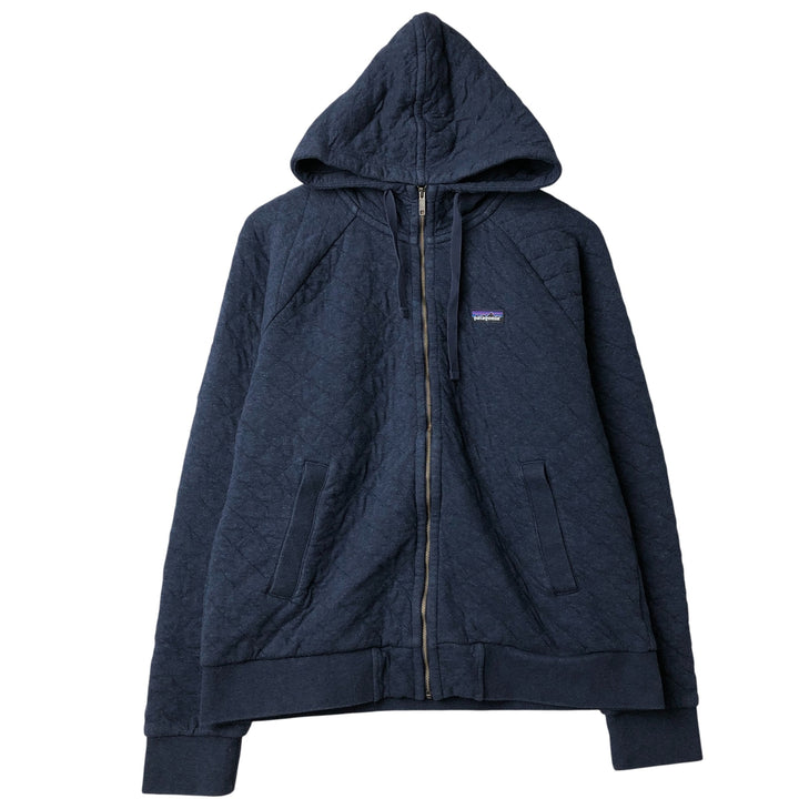 Patagonia 25316FA19 Sweat Full-Zip Hoodie, Men's Size L cotton navy blue type Vintage Second Hand