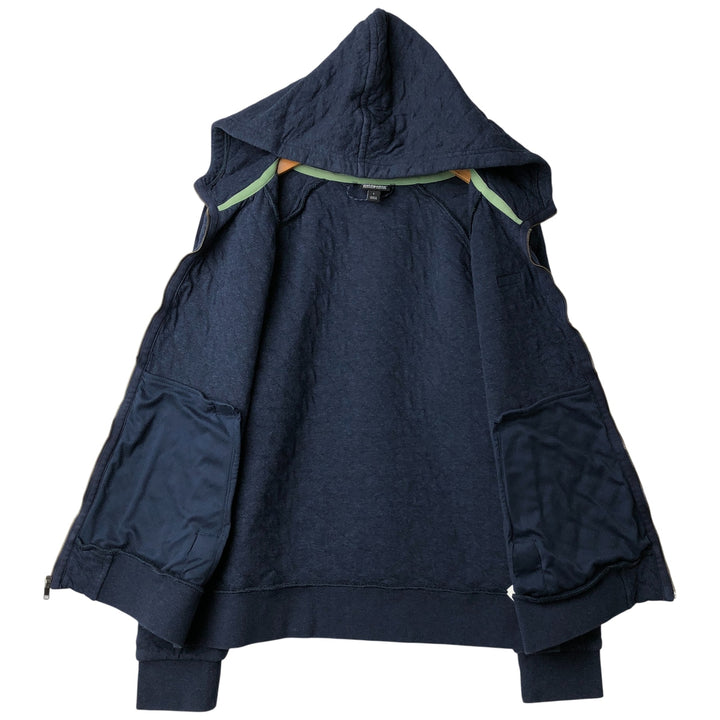Patagonia 25316FA19 Sweat Full-Zip Hoodie, Men's Size L cotton navy blue type Vintage Second Hand