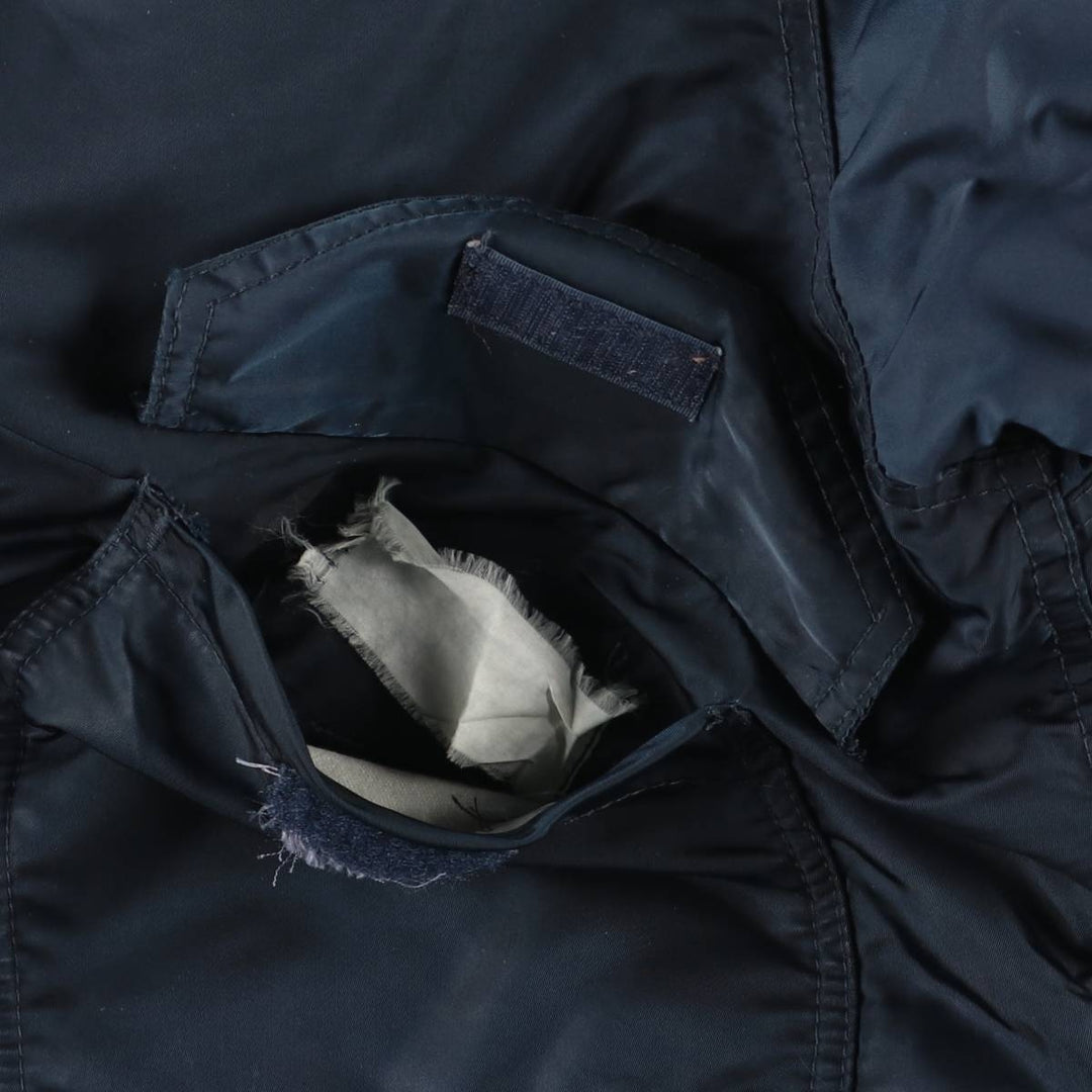 Civilian Schott CWU-R Type Padded Military Flight Jacket, Men's Size XL unclear navy blue type Vintage Second Hand