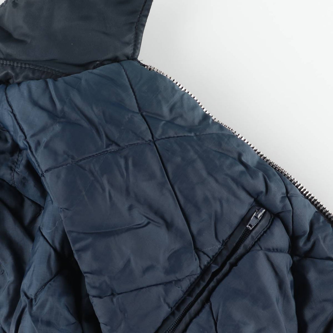 Civilian Schott CWU-R Type Padded Military Flight Jacket, Men's Size XL unclear navy blue type Vintage Second Hand