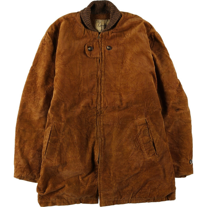 1960'S Deluxe Quality Outerwear Corduroy Jacket, Men's Size XL (Equivalent), Vintage unclear brown type Vintage Second Hand