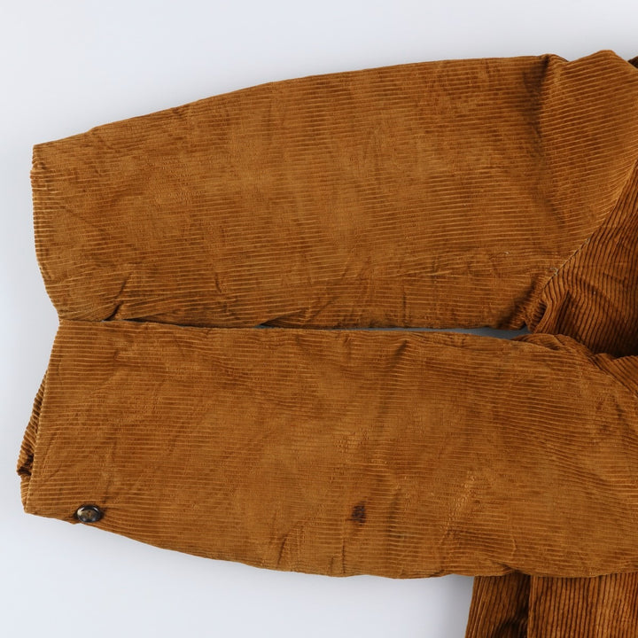 1960'S Deluxe Quality Outerwear Corduroy Jacket, Men's Size XL (Equivalent), Vintage unclear brown type Vintage Second Hand