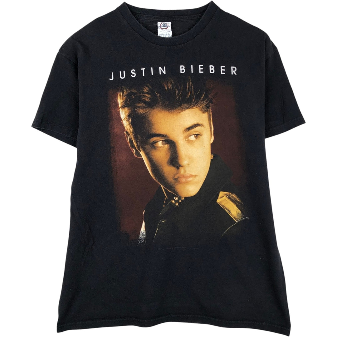 DELTA JUSTIN BIEBER BELIEVE TOUR 2012 cotton black type Vintage Second Hand