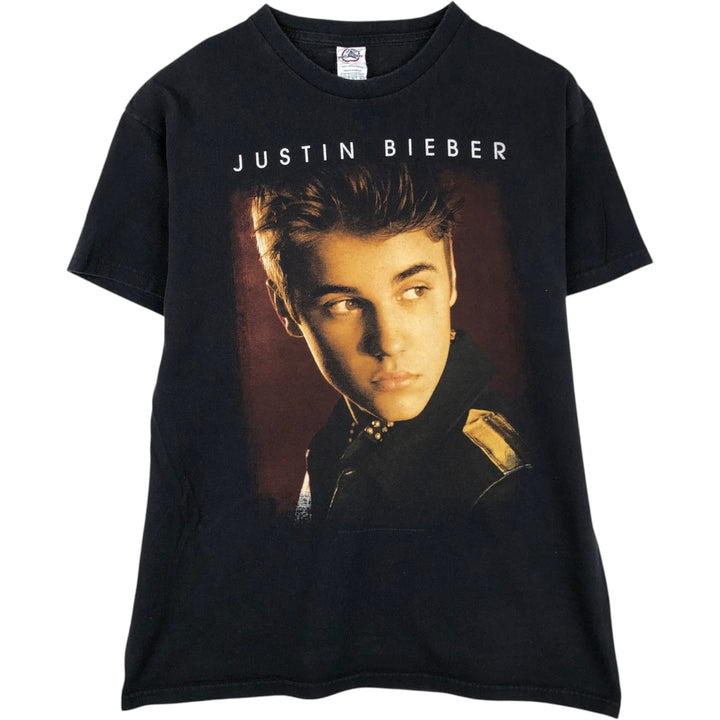 DELTA JUSTIN BIEBER BELIEVE TOUR 2012 cotton black type Vintage Second Hand