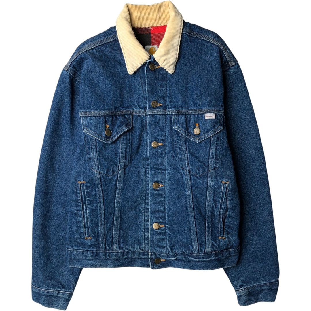 Carhartt denim jacket, size M, men's unclear blue type Vintage Second Hand