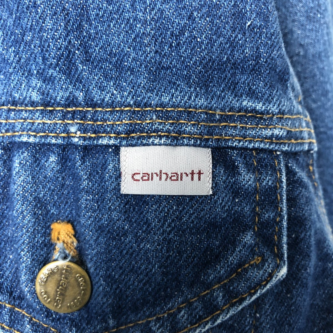 Carhartt denim jacket, size M, men's unclear blue type Vintage Second Hand