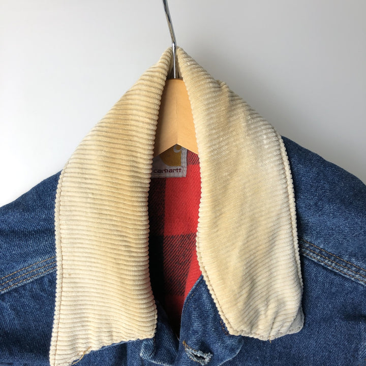 Carhartt denim jacket, size M, men's unclear blue type Vintage Second Hand