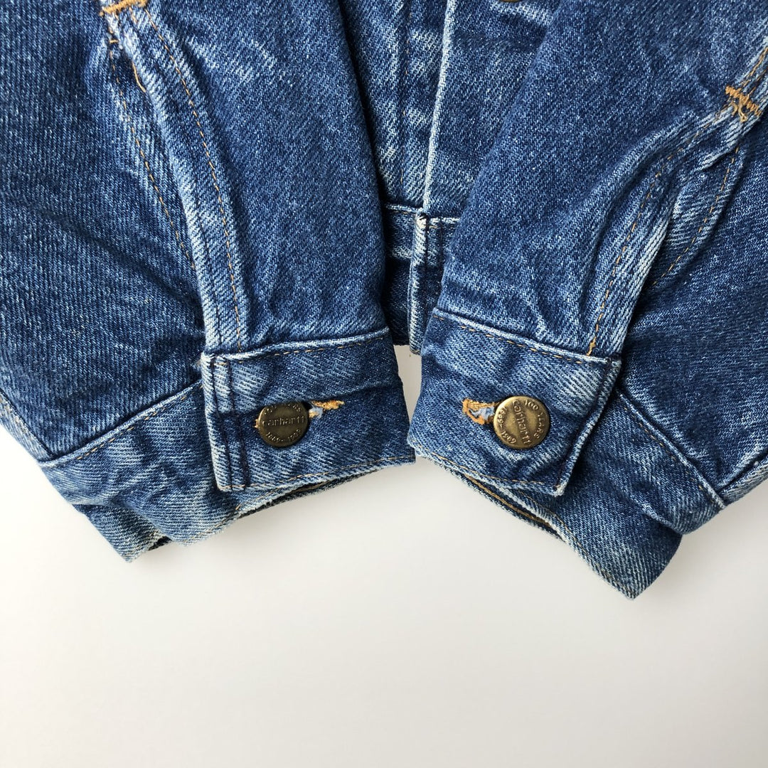 Carhartt denim jacket, size M, men's unclear blue type Vintage Second Hand
