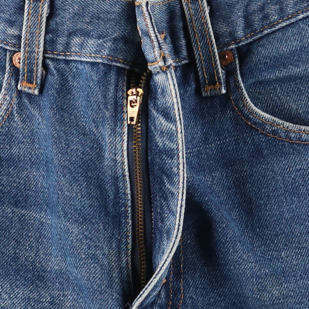 90'S Levi's 517 Bootcut Denim Pants, Made in USA, Women's Size L (W29), Vintage cotton blue type Vintage Second Hand