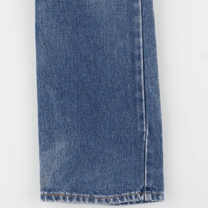 90'S Levi's 517 Bootcut Denim Pants, Made in USA, Women's Size L (W29), Vintage cotton blue type Vintage Second Hand