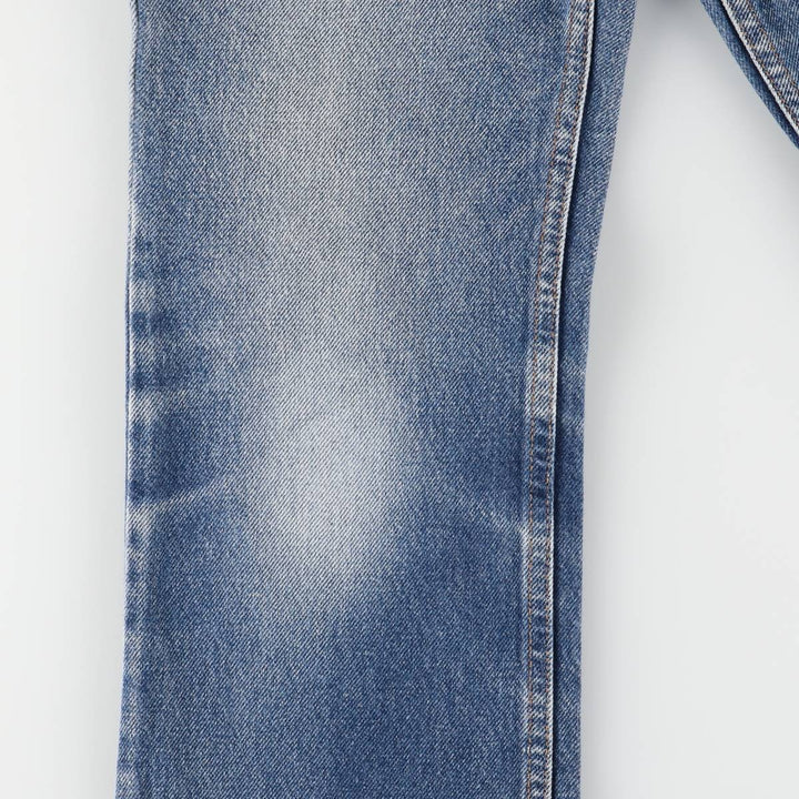 90'S Levi's 517 Bootcut Denim Pants, Made in USA, Women's Size L (W29), Vintage cotton blue type Vintage Second Hand
