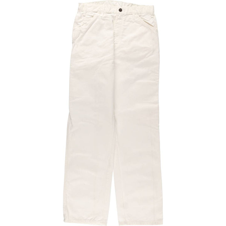 90'S Dickies SHERWIN WILLIAMS Men's Vintage Painter Pants, Size W31 unclear white type Vintage Second Hand