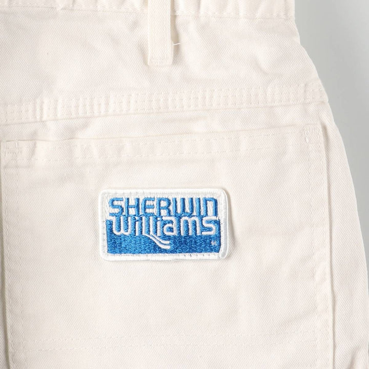 90'S Dickies SHERWIN WILLIAMS Men's Vintage Painter Pants, Size W31 unclear white type Vintage Second Hand