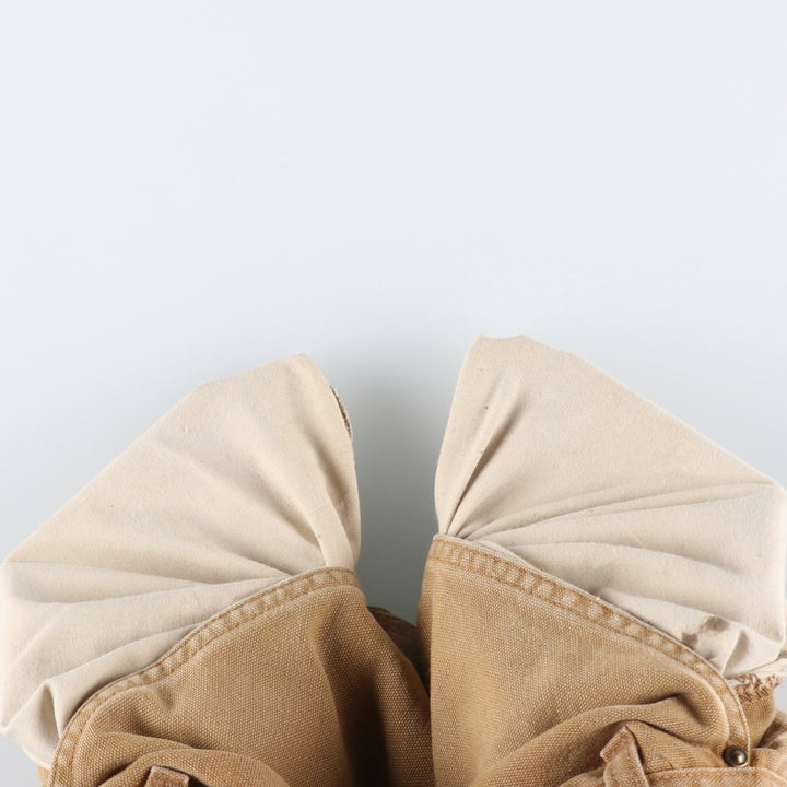 Carhartt Loose Original Fit Double Knee Duck Painter Pants Men's W32 equivalent cotton beige type brown Vintage Second Hand