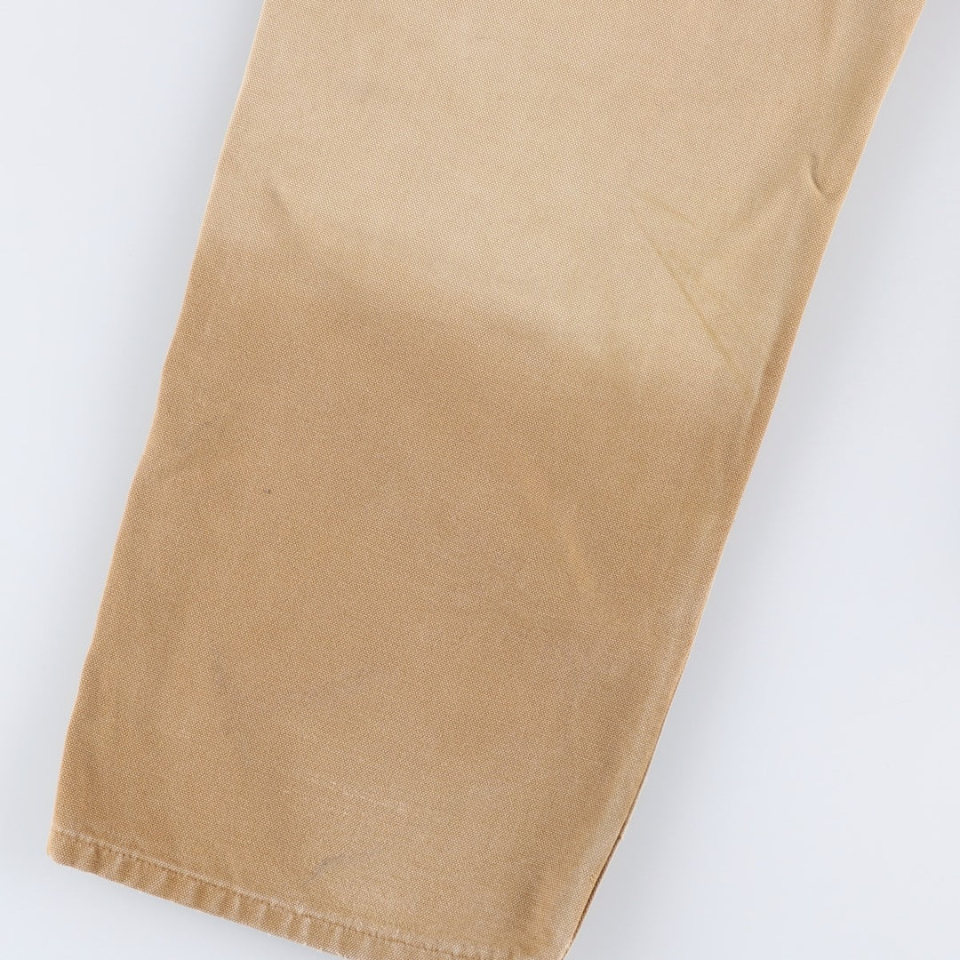 Carhartt Loose Original Fit Double Knee Duck Painter Pants Men's W32 equivalent cotton beige type brown Vintage Second Hand