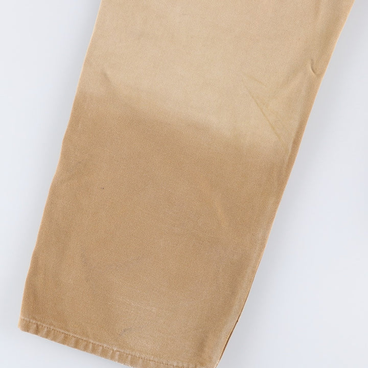 Carhartt Loose Original Fit Double Knee Duck Painter Pants Men's W32 equivalent cotton beige type brown Vintage Second Hand