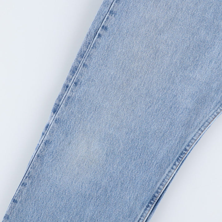 90'S Levi's 6501-0193 Straight Denim Pants, Made in USA, Women's Size XL (W32), Vintage cotton blue type Vintage Second Hand
