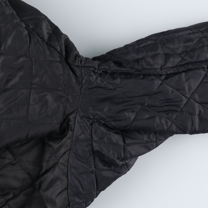 Vintage 1980'S Batwin Varsity Jacket with Padded Leather Sleeves and Wool Buttons, Made in USA, Men's XL unclear black type Vintage Second Hand