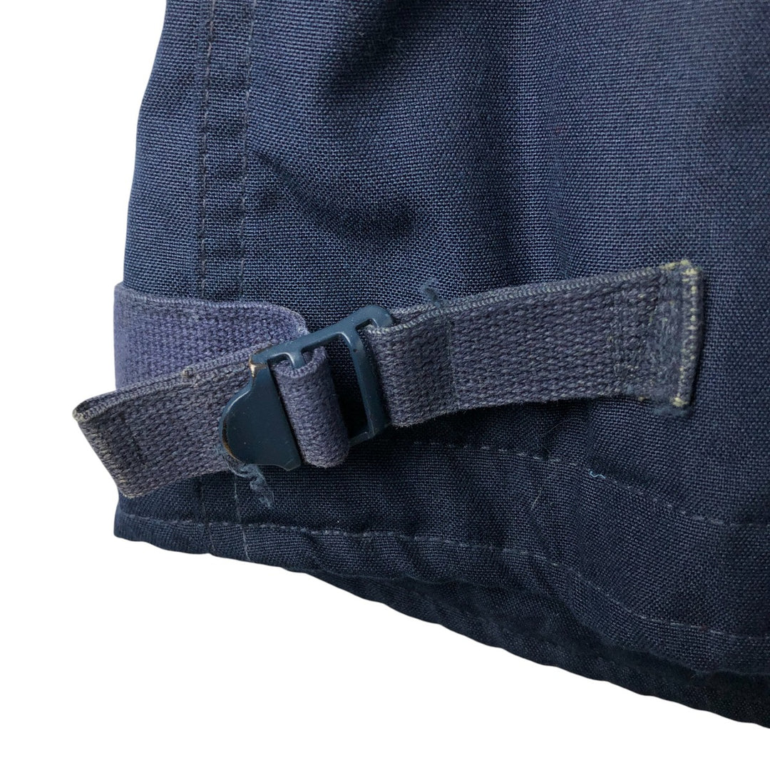 1990'S US Navy Aramid Deck Jacket, Made in USA, Size Medium (38-40), Men's M Aramid navy blue type Vintage Second Hand