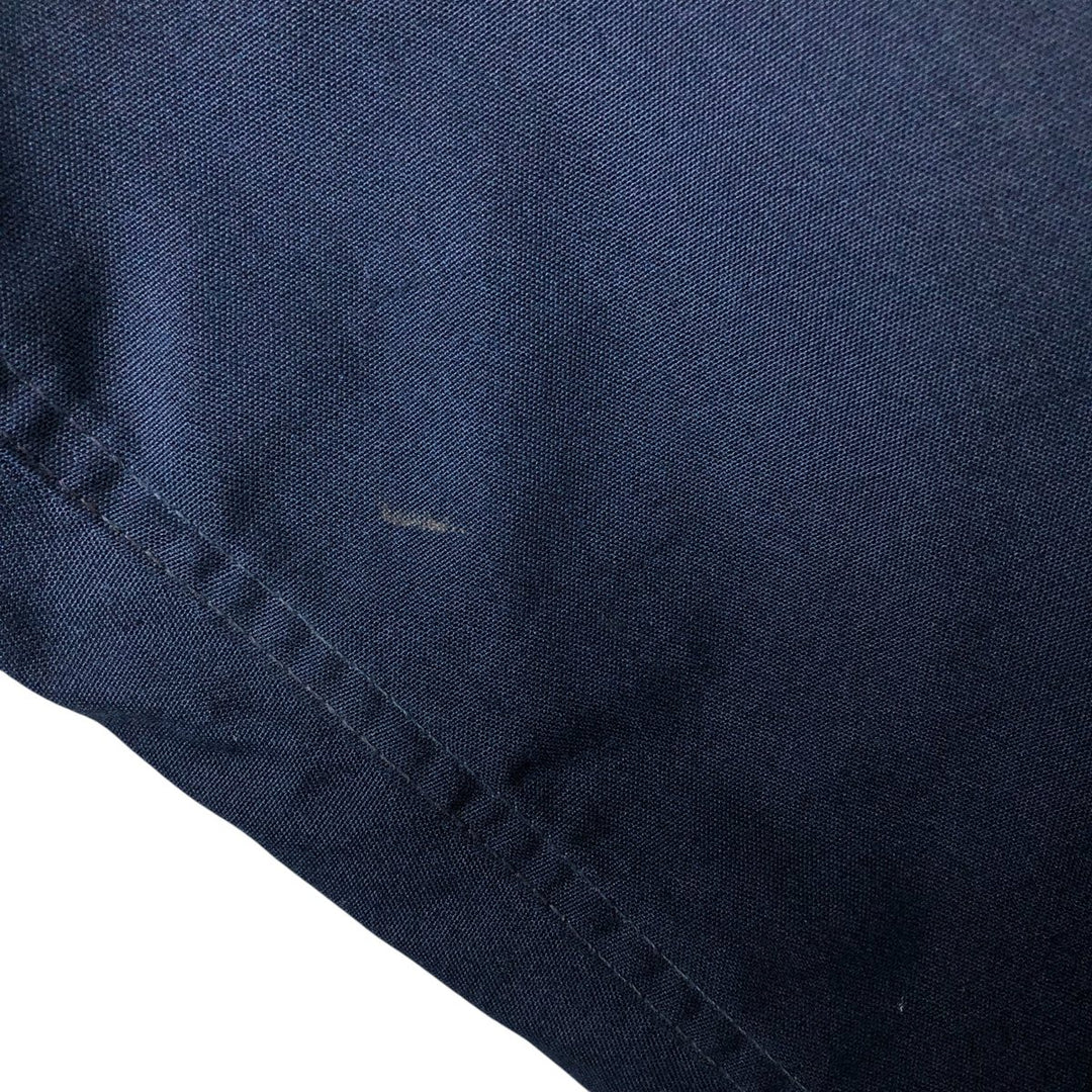 1990'S US Navy Aramid Deck Jacket, Made in USA, Size Medium (38-40), Men's M Aramid navy blue type Vintage Second Hand