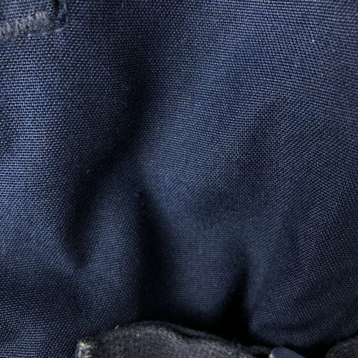 1990'S US Navy Aramid Deck Jacket, Made in USA, Size Medium (38-40), Men's M Aramid navy blue type Vintage Second Hand