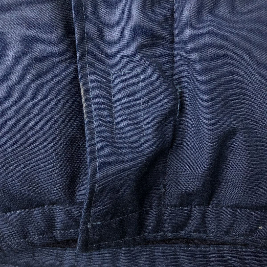 1990'S US Navy Aramid Deck Jacket, Made in USA, Size Medium (38-40), Men's M Aramid navy blue type Vintage Second Hand