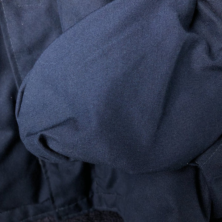 1990'S US Navy Aramid Deck Jacket, Made in USA, Size Medium (38-40), Men's M Aramid navy blue type Vintage Second Hand