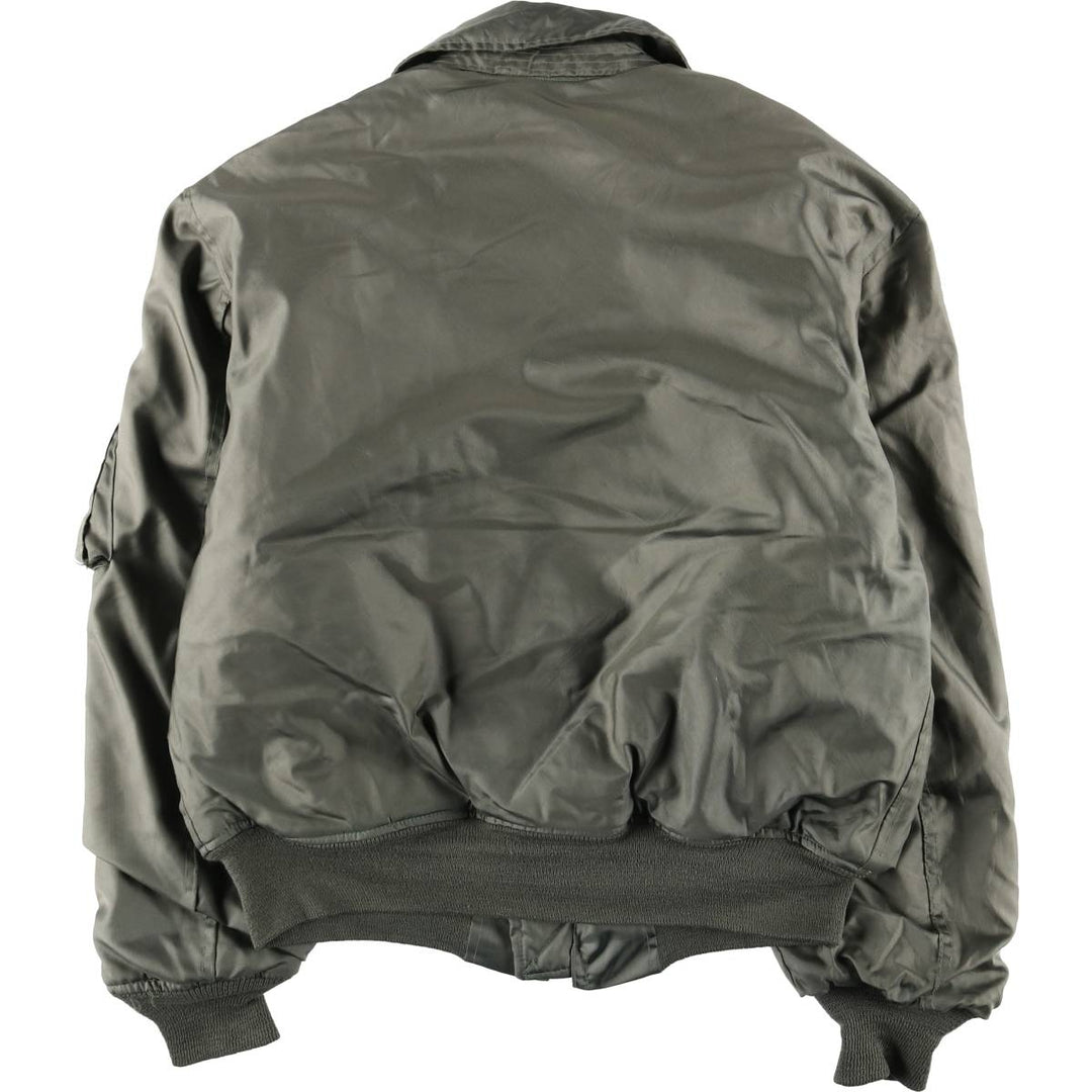 80's US military actual product CWU-45 Aromatic polyamide Khaki type Vintage Second Hand