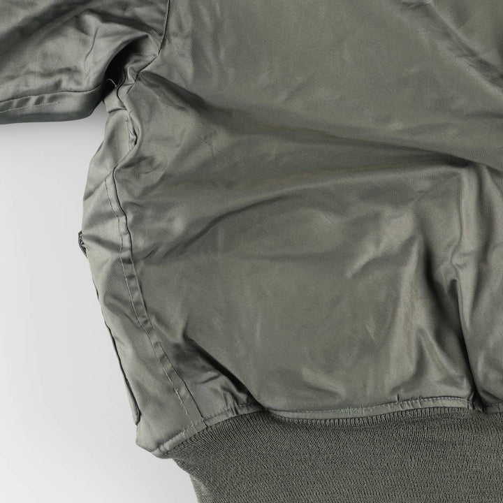 80's US military actual product CWU-45 Aromatic polyamide Khaki type Vintage Second Hand