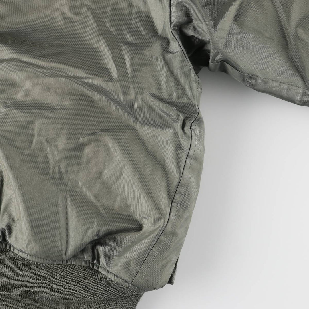 80's US military actual product CWU-45 Aromatic polyamide Khaki type Vintage Second Hand