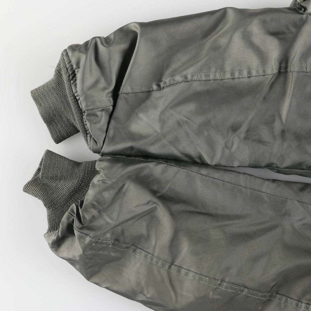 80's US military actual product CWU-45 Aromatic polyamide Khaki type Vintage Second Hand