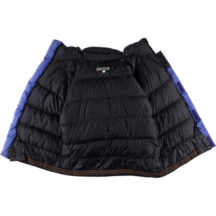 Marmot GORE-TEX Goose Down Jacket, Made in USA, Men's Size L Nylon blue type Vintage Second Hand