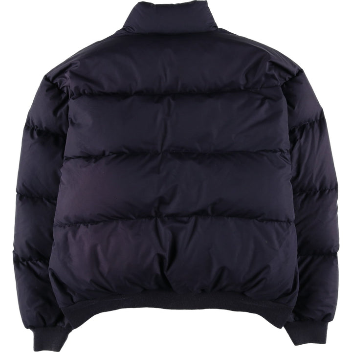 Ralph Lauren POLO by Ralph Lauren down jacket, men's size XL polyester navy blue type Vintage Second Hand