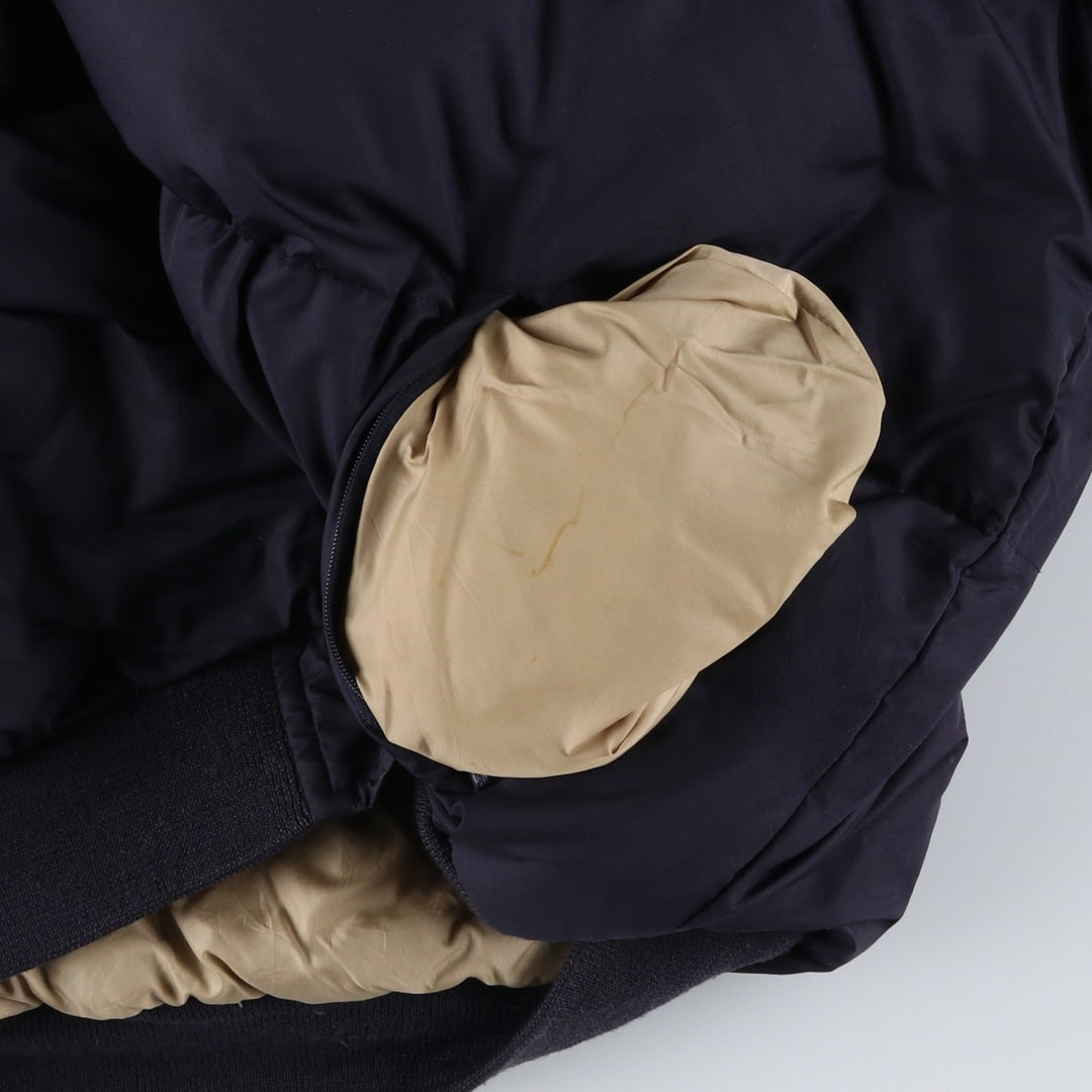 Ralph Lauren POLO by Ralph Lauren down jacket, men's size XL polyester navy blue type Vintage Second Hand