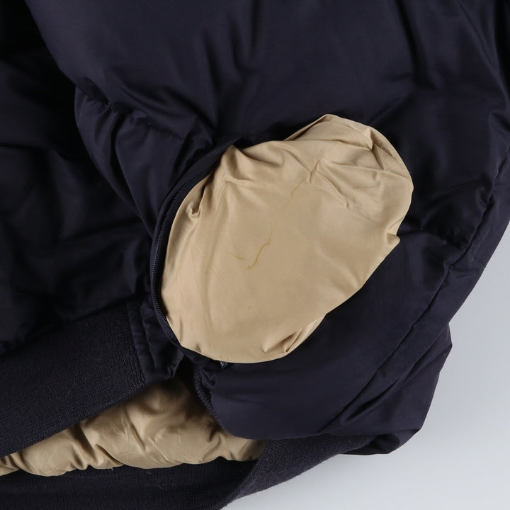 Ralph Lauren POLO by Ralph Lauren down jacket, men's size XL polyester navy blue type Vintage Second Hand