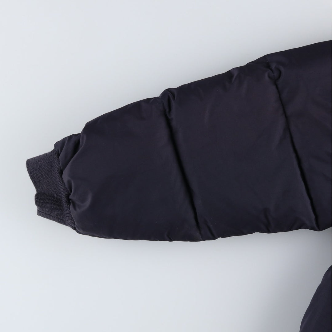 Ralph Lauren POLO by Ralph Lauren down jacket, men's size XL polyester navy blue type Vintage Second Hand