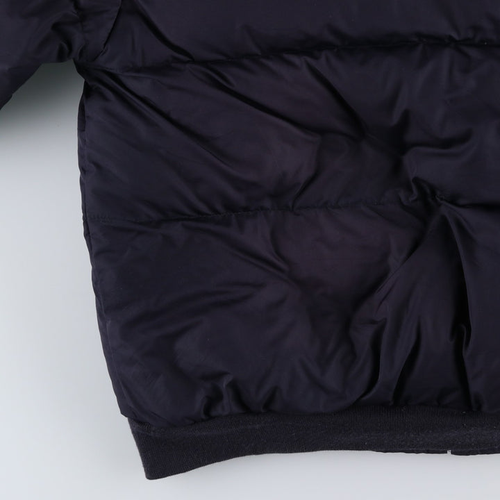 Ralph Lauren POLO by Ralph Lauren down jacket, men's size XL polyester navy blue type Vintage Second Hand