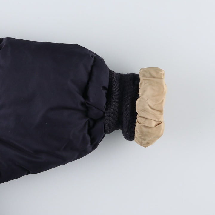 Ralph Lauren POLO by Ralph Lauren down jacket, men's size XL polyester navy blue type Vintage Second Hand