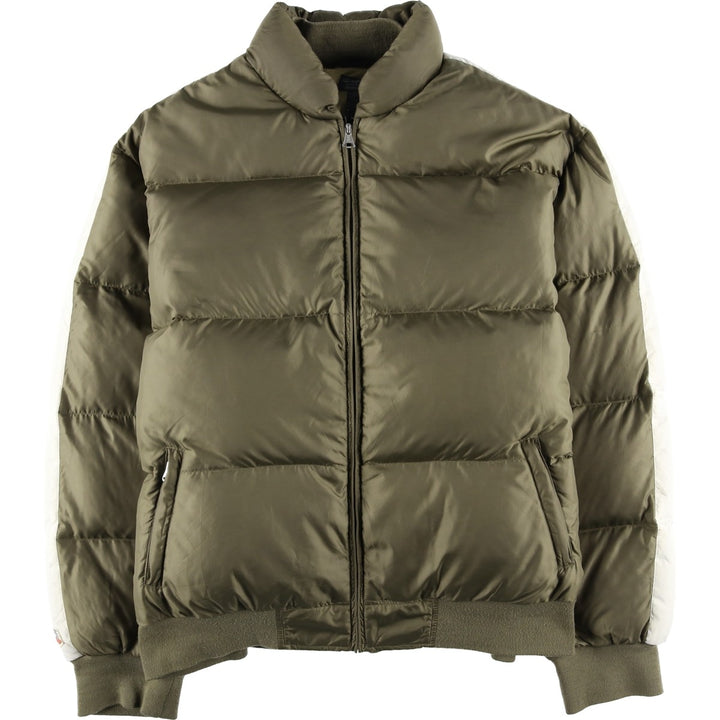 Ralph Lauren Polo Jeans Company Down Jacket, Men's, XXL polyester Khaki type brown Vintage Second Hand