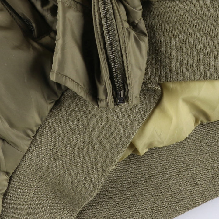 Ralph Lauren Polo Jeans Company Down Jacket, Men's, XXL polyester Khaki type brown Vintage Second Hand